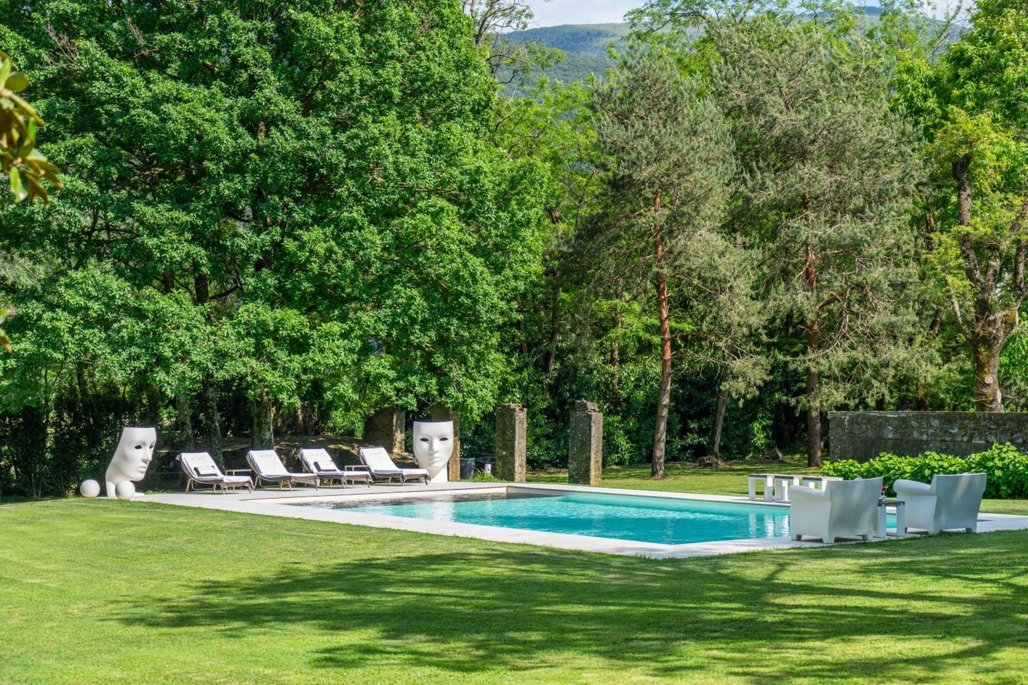 Villa Vittoria - Lusso Con Piscina, Tennis, Jacuzzi E Palestra Lucca Exterior photo